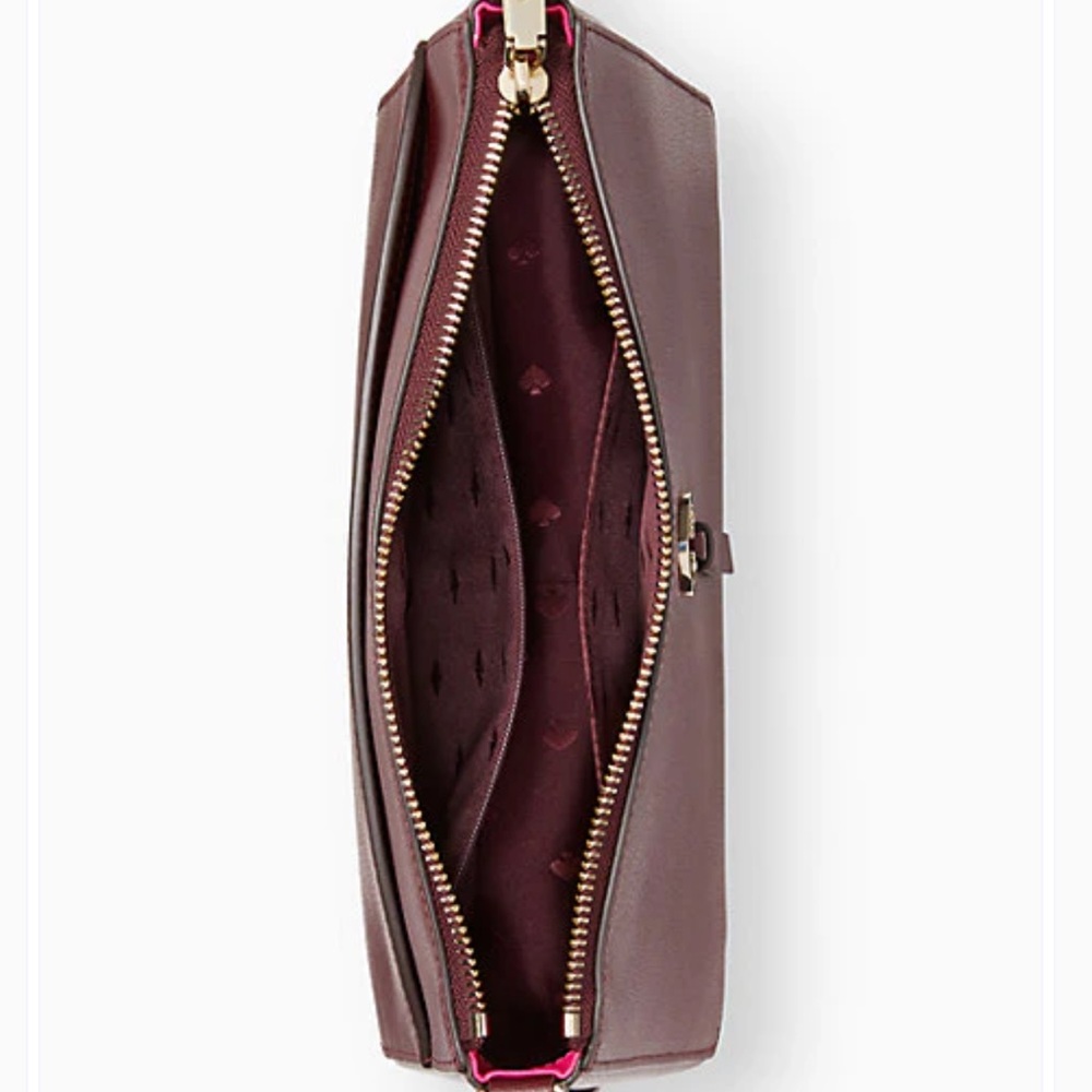 Kate Spade New York Adel medium top zip crossbody satchel
Cherrywood
NWT - Picture 16 of 16